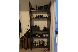 Massief houten boekenkast