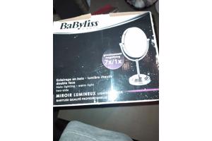 BABYLISS MAKE-UPSPIEGEL MET RINGVERLICHTING (VOLLEDIG NIEUW)
