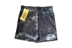 Korte broek print zwart S/M