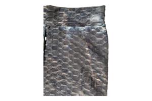 Korte broek print zwart S/M