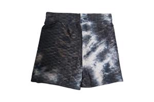 Korte broek print zwart S/M