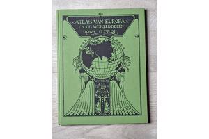 Verzameling oude schoolboeken/ Bosatlas /