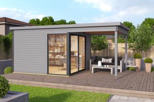 NIEUW Modern luxe blokhut Domeo 2 Set