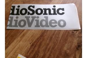 Sticker Audisonic - Audovideo