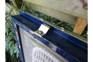 Inzethor voor kunststof kozijn