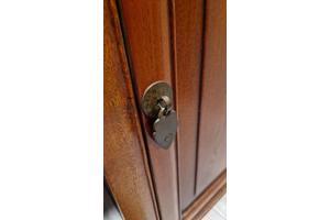 Handgemaakt houten bureau
