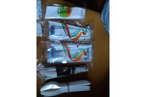 plastic (wegwerp) messen en vorken