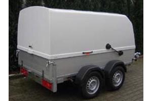 Westfalia aanhanger tendumasser met polyesterkap gesloten