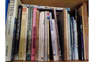 Veel boeken zowel natuur als romans