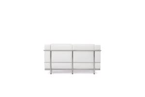 Zetel design Lc2 sofa echt wit leer