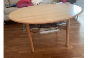 licht eiken salontafel