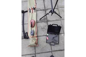 Aluminlum Rod Pod  hengel steun is in goede staat