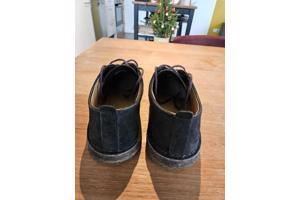 Clarks suède schoenen
