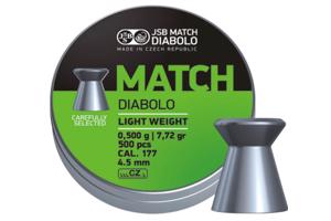 JSB | MATCH | DIABOLO | LIGHT | MIDDLE | HEAVY | 4.5mm