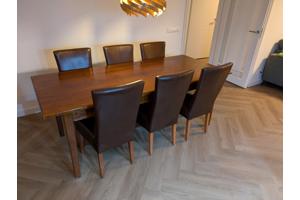 Stoel - Leer (6 stuks)