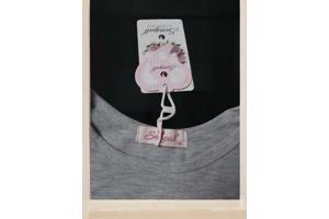 Seagull longsleeve t-shirt grijs flamingo we run 158/164