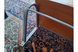 Kersenhouten KAPSTOK met aluminium