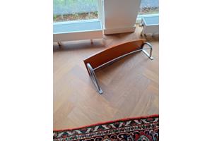 Kersenhouten KAPSTOK met aluminium