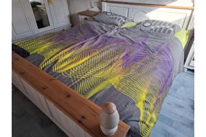 Grenen whitewash slaapkamer