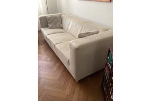 Mooie suede 3 zits bank