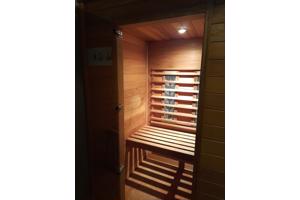 Goed werkende infraroodsauna (tweepersoons)