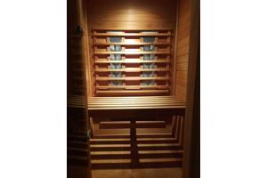 Goed werkende infraroodsauna (tweepersoons)
