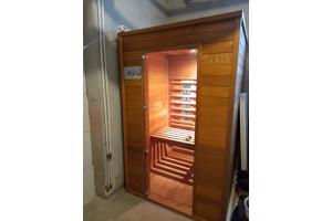 Goed werkende infraroodsauna (tweepersoons)