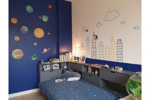 Gratis leuk bed incl kasten, logeerbed en matras