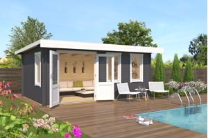 NIEUW Luxe blokhut Baruda 53
