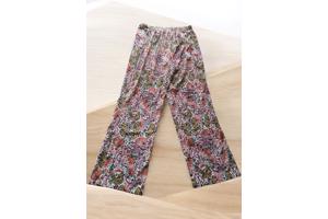 Gekleurde print zomer broek XL