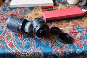 2 x nikon digitale reflex lenzen zie tekst
