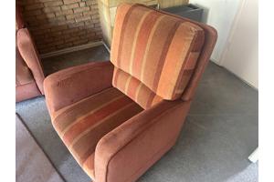 Retro Bankstel en fauteuil uit de Jaren '70