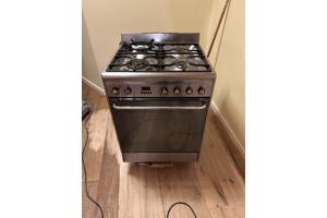 Smeg fornuis 60cm gas kookplaat met electrische oven