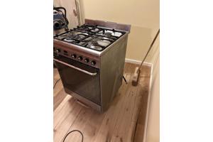 Smeg fornuis 60cm gas kookplaat met electrische oven