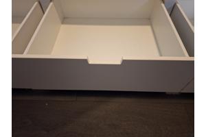 Tweepersoonsbed 1.40 x 2.00, wit