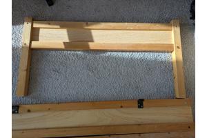 Lundia 1 persoons houten bed