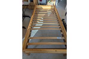 Lundia 1 persoons houten bed