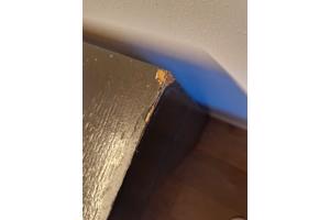 Zwarte eettafel 220 x 110