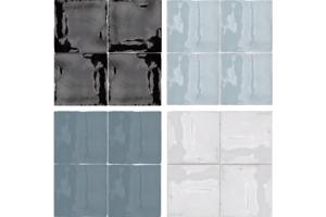 Handvorm 8 kleuren 13x13 cm Spaanse witjes handvorm tegels