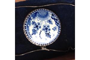 TeKoop Amulet Delft blauw