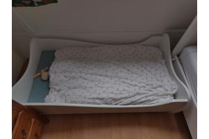 Peuter- kleuterbedje voor kinderen tot 7 jaar - met matras