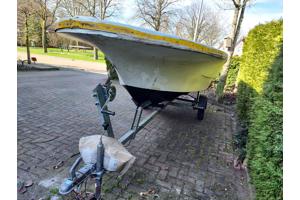 Boot met trailer opknapper