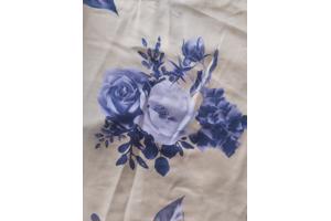 Metrofive bloemen shirt vhals geel XXL/44