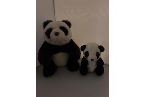 Pandabeer set van 2 panda beren Gund knuffel