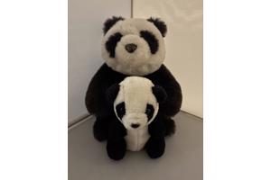 Pandabeer set van 2 panda beren Gund knuffel