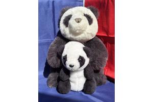 Pandabeer set van 2 panda beren Gund knuffel