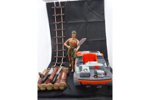 Action Man actiefiguur met voertuig Jungle Explorer Met acce