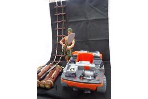 Action Man actiefiguur met voertuig Jungle Explorer Met acce