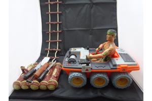 Action Man actiefiguur met voertuig Jungle Explorer Met acce