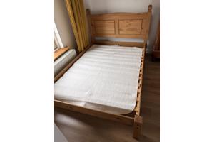 Massief houten bedframe voor 200x140 matras